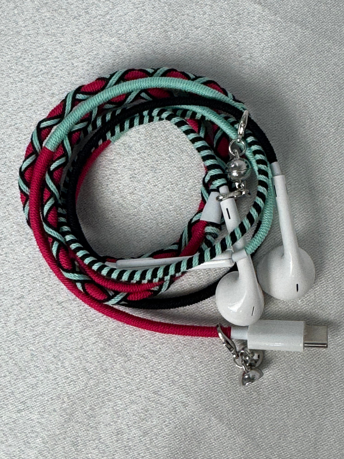 AKAC Braided Pastel Type-C Wired Earphones